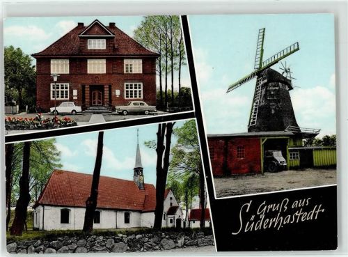 Süderhastedt Windmühle Kirche