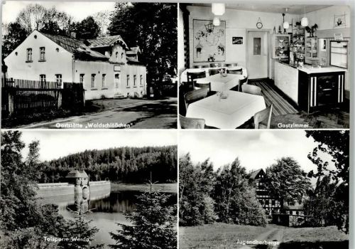 Bergen Gasthaus Waldschlößchen Talsperre Werda Jugendherberge