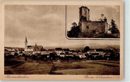 Oberneukirchen Ruine Lobenstein Kirche