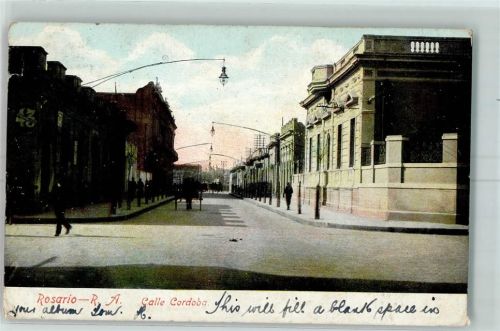 Rosario 1908 Calle Cordoba