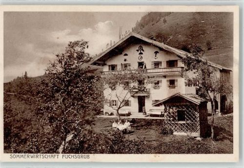 Fuchsgruben 1927 Berghütte Gasthaus