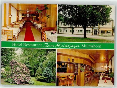 Mulmshorn Hotel Gasthaus Zum Heidejäger Johann Westermann Rotenburger Straße 2