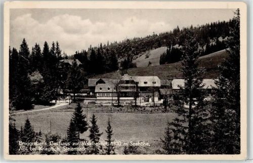 Krieglach 1960 Gasthaus Bruggraber