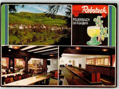 Feuerbach Gasthaus Rebstock Besitzer Beck