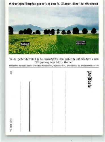 Kali Werbekarte Düngerwerbung