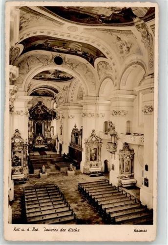 Rot Kirche Innenansicht