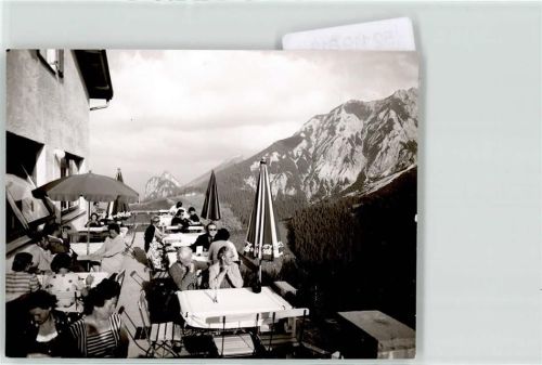 Pfronten Ort handschriftlich Terrasse