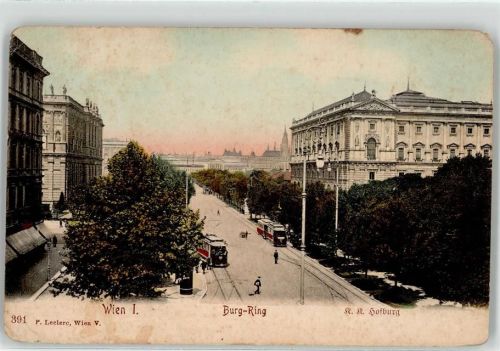Wien Burg Ring Straßenbahn Hofburg