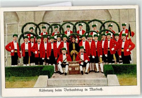 Marbach Küfertanz beim Verbandstag