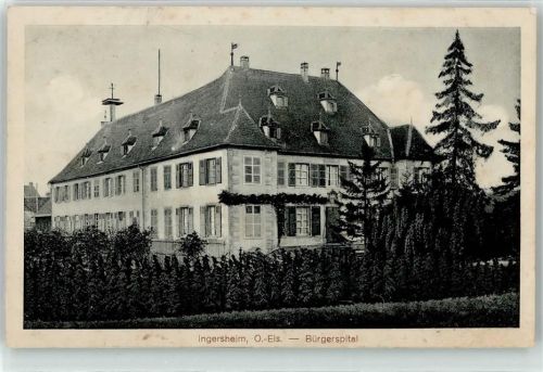 Ingersheim Krankenhaus Feldpost WK I