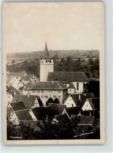 71287 W7251 Weissach , Württ - Kirche