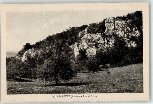 Ferrette Loechlsefelsen