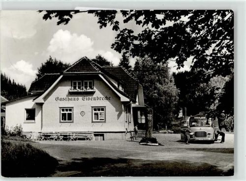 79859 W7826 Blasiwald - Gasthaus Eisenbreche Omnibus Franz W.Lippold