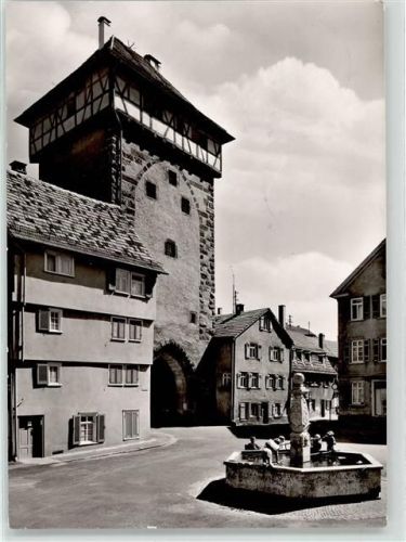 Reutlingen Gartentor mit Brunnen