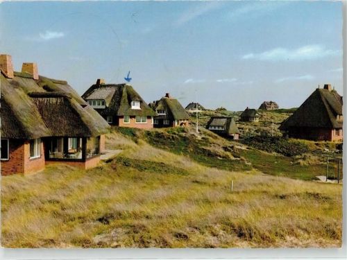 Rantum Sonderstempel Ferienhäuser am Holzsteg Nordseebad