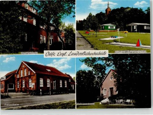 26842 W2958 Potshausen - Minigolf Freizeitheim Mehrzwecksaal Hauptgebäude Landvolkshochschule