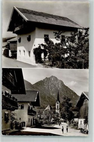 Piding Haus Alois Aigner Kirche Berge