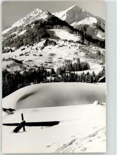 6991 Riezlern , Kleinwalsertal FOTO KEINE AK Ort handschriftlich Heuberg Winter Parsennbahn Winter