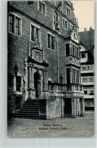 Bad Salzuflen Rathaus Portal Erker