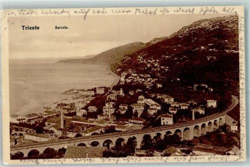 34100 Trieste / Triest / Trst - Barcola Eisenbahnviadukt