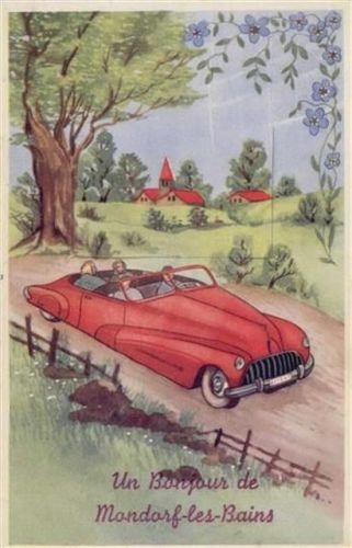 Mondorf-les-Bains Mondorf (Luxemburg) Leporello, Auto I-II