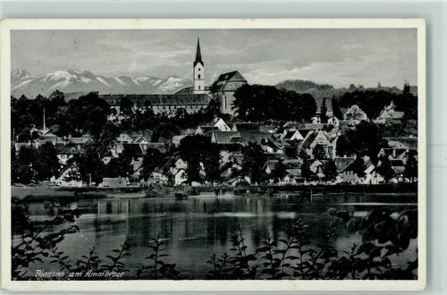 Dießen Blick aufs Kloster