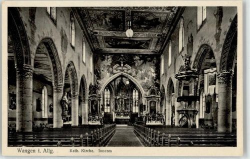Wangen Kath. Kirche innen
