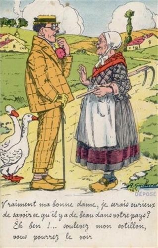 Vichy Vichy (Frankreich) Leporello signiert A. Gaillard I-II (fleckig VS/RS)