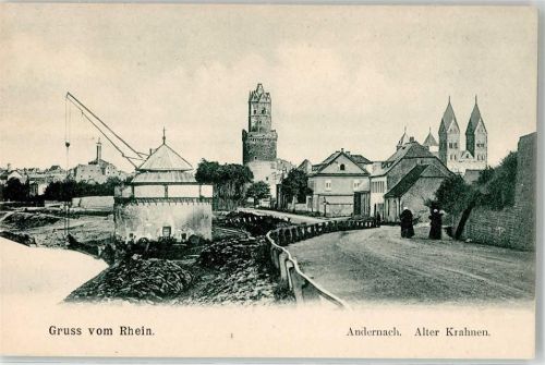 Andernach Alter Kran Kirche