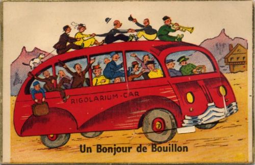 Bouillon Bouillon (Belgien) Leporello Omnibus II (kleine Einrisse bei Leporello-Abdeckung)