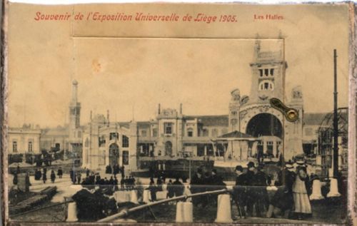 Mons Mons-lez-Liège (Belgien) Leporello, Exposition Universelle 1905 II