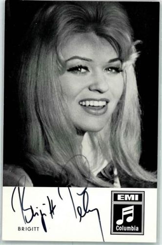 Brigitt Autogramm origin. Unterschrift