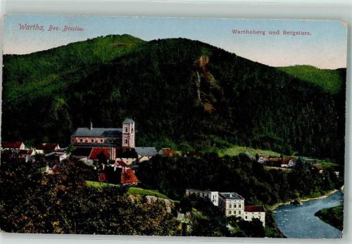 Wartha Warthaberg und Bergsturz