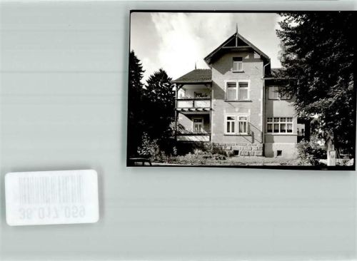 Bad Sooden-Allendorf Villa Pension Foto Original aus Archiv eines Ansichtskartenverlages Ort handschriftlich