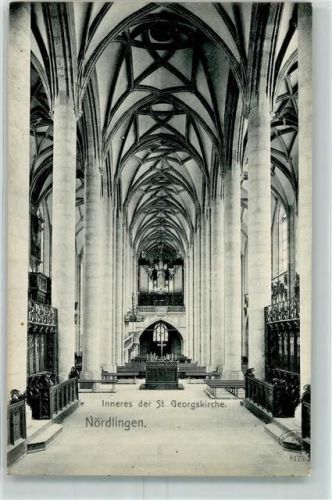 Nördlingen Inneres der St. Georgskirche