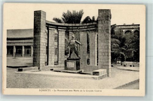 Dschibuti Le Monument aux Morts de la Grande Guerre