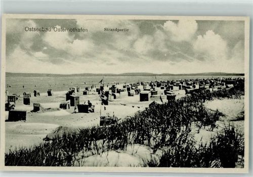 Osternothafen Ostseebad Strand Strandkorb