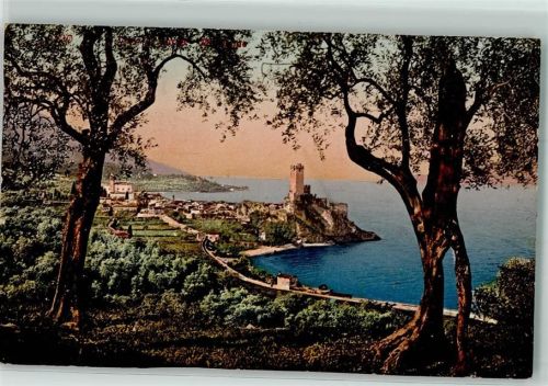 Malcesine See Burg Turm Kirche