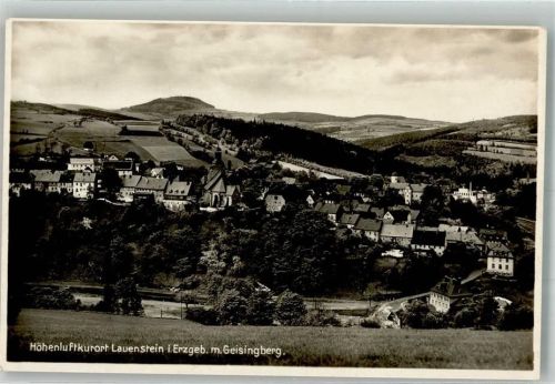 Lauenstein Mit Geisingberg