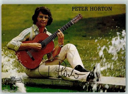 Peter Horton Autogramm origin. Unterschrift