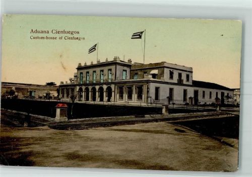 Cienfuegos 1916 Custom-house of Cienfuegos Flagge