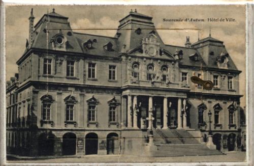 Autun Autun (Frankreich) Leporello, Hotel der Stadt II (kleiner Einriss)