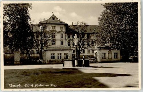 Bad Wurzach Schloss Salvatorcolleg Brunnen