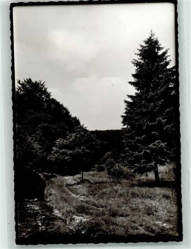 Großalmerode Fahrbachtal Foto Original aus Archiv eines Ansichtskartenverlages Ort handschriftlich