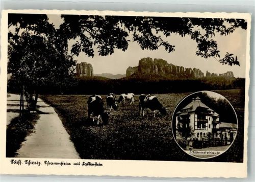 Bad Schandau Schrammsteinbaude Falkenstein