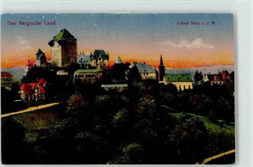 Burg Schloss Burg an der Wupper Solingen