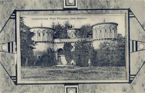 Luxembourg Luxemburg (Luxemburg) Leporello, Fort Thüngen, Drei Eicheln I-II
