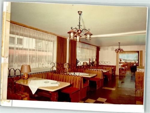 Willingen Hotel Central Ort handschriftlich Foto Original aus Archiv eines Ansichtskartenverlages
