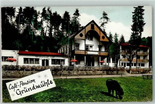 Marktschorgast Cafe Pension Grundmühle