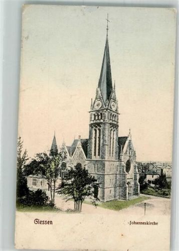 Gießen 1907 Johanneskirche